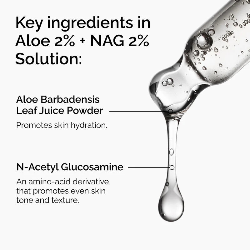 The Ordinary Aloe 2% + N-Acetyl Glucosamine 2% Solution – Original Formula