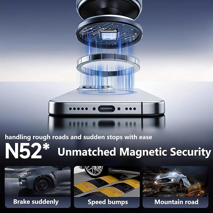 Magnetic Bracket with Vacuum Suction
