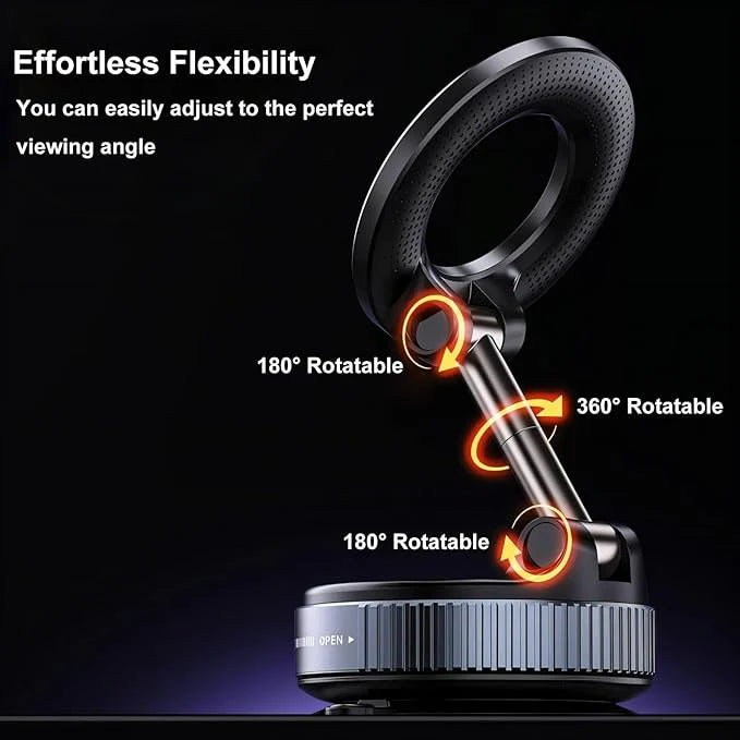Magnetic Bracket with Vacuum Suction